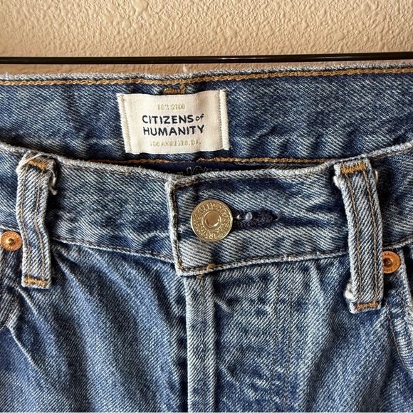 Citizens of Humanity Beverly Slouch Boot Jeans Corsage Wide Leg Denim Women’s 25 - Picture 6 of 15